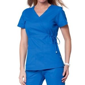 Koi Katelyn top royal blue XL